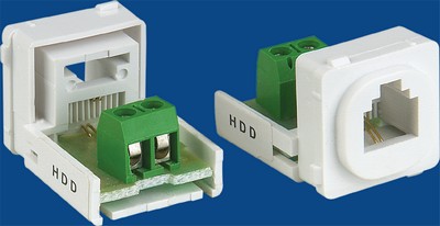 manufactured in China  TM-2101 Cat3 RJ11 Connector Voice keystone jack  company