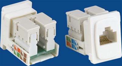  made in china  TM-8110 Rj45 Connecto Cat.5E Nerwork Data keystone jack  factory